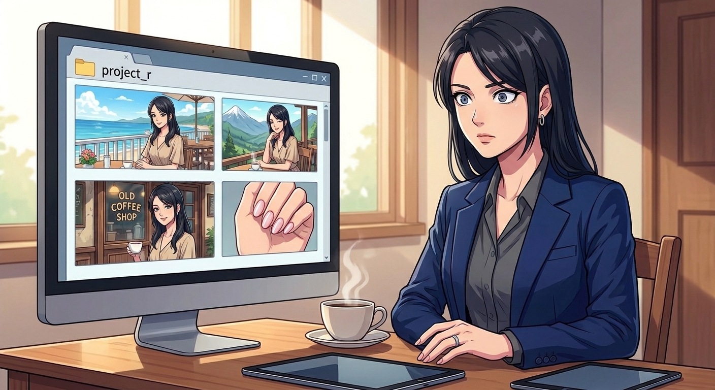 第2話「写真」さし絵