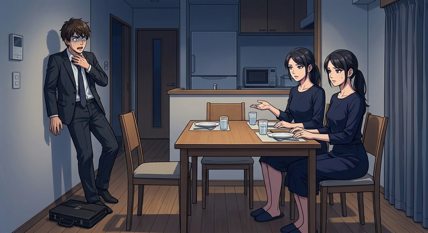 第8話「入れ替わり」さし絵