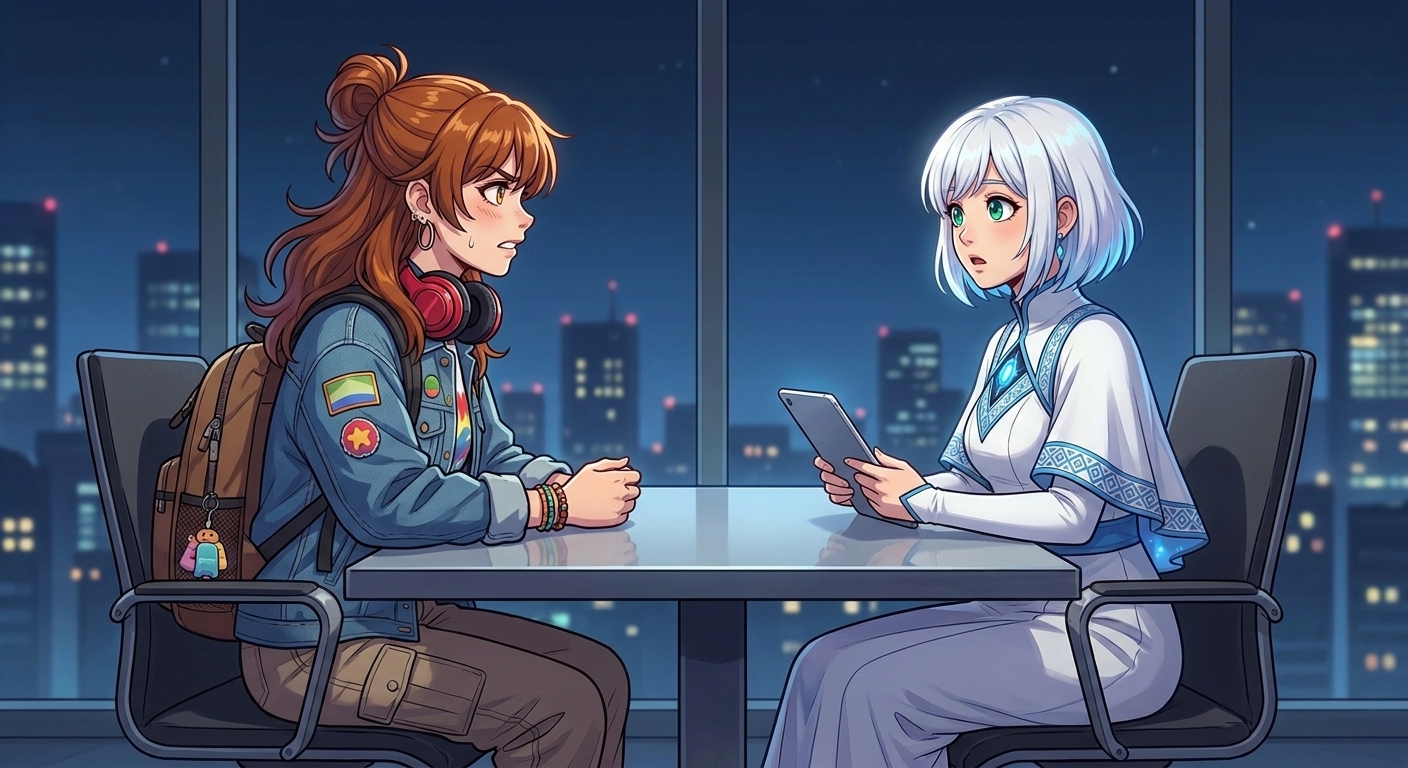 第9話「最適化の停止」さし絵